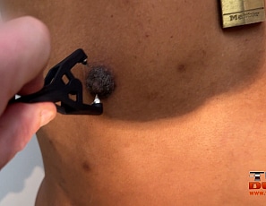 Torturedboy Suffers Some Serious Tit-Toture